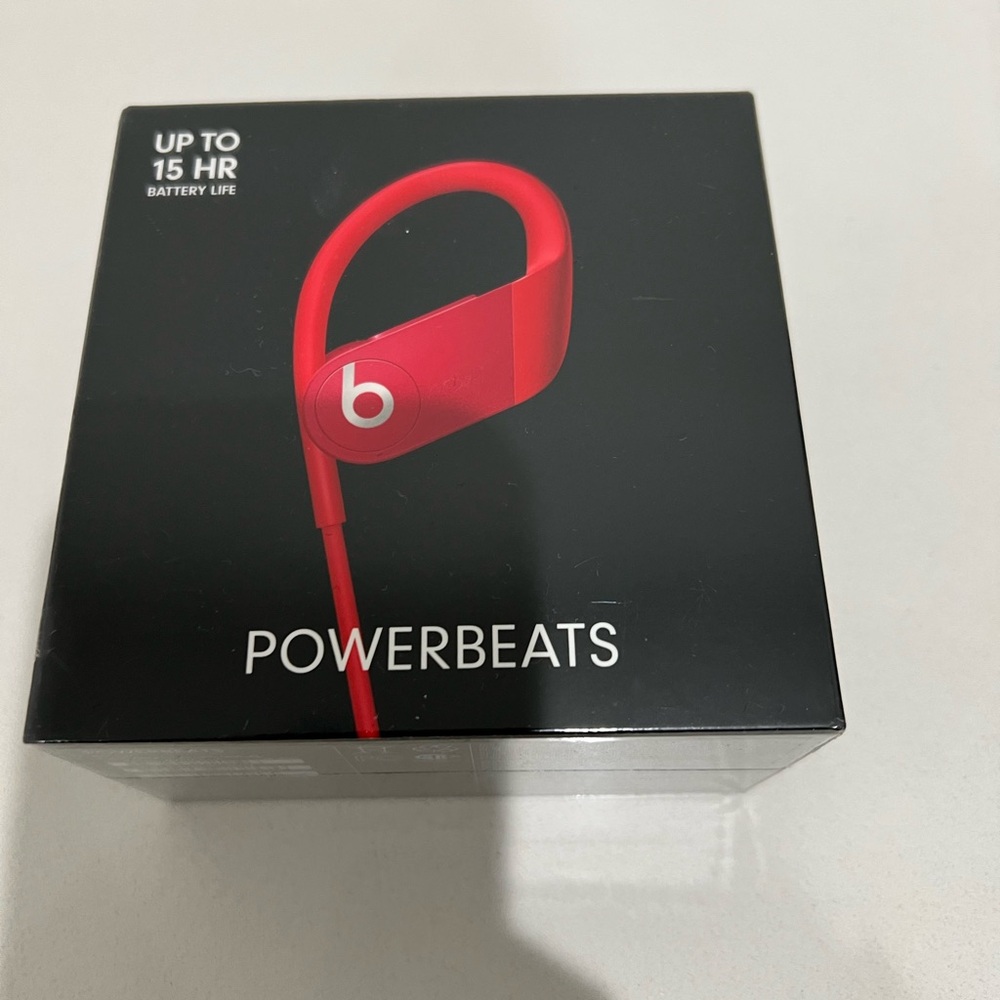 Beats by Dre Powerbeats Wired On-Ear Headphones in Red
